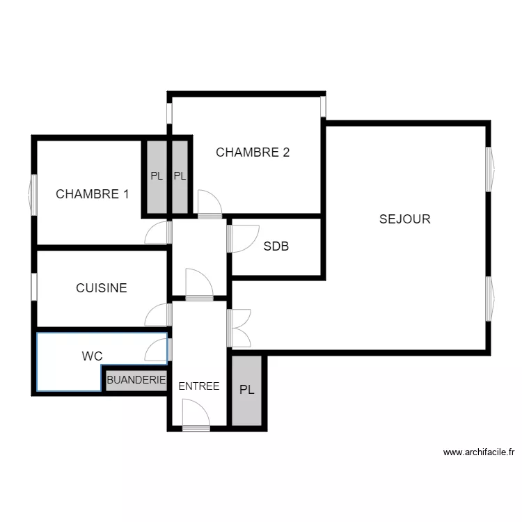 Plan Pasquier 3. Plan de 