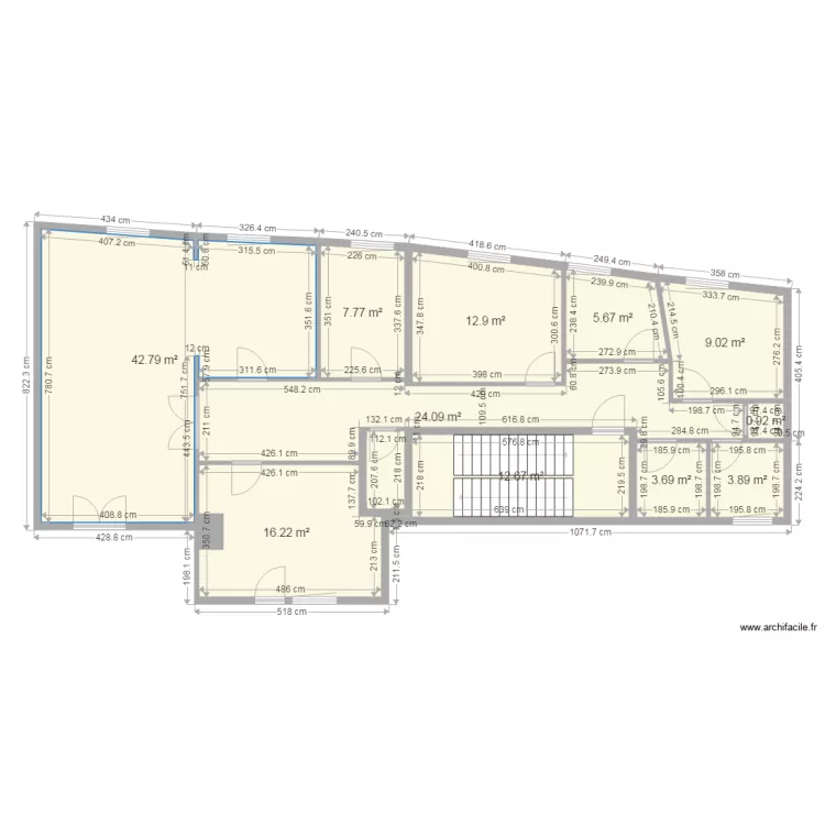 BLUM APPART SARREGUEMINE . Plan de 