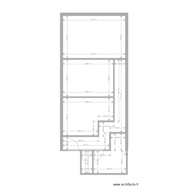 Plan Penne. Plan de 0 pièce et 0 m2