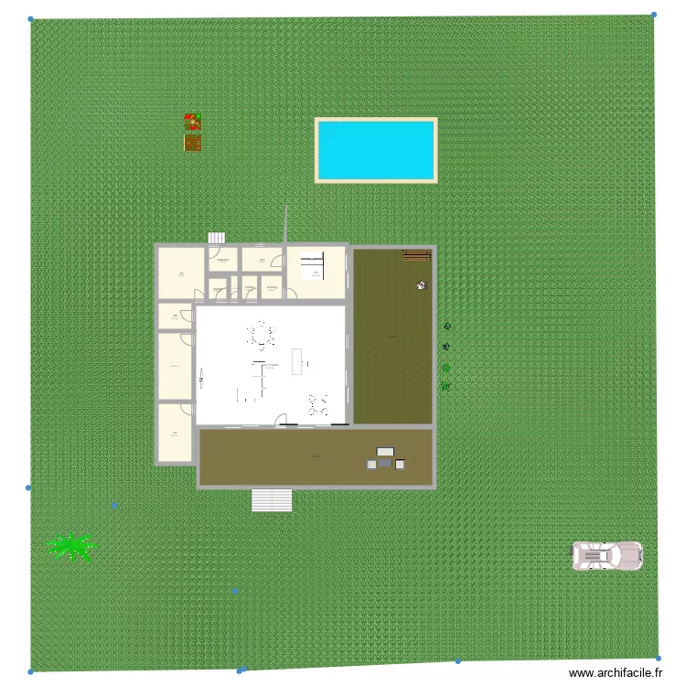 plan maison. Plan de 