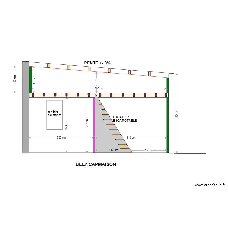 BELY coupe . Plan de 0 pièce et 0 m2