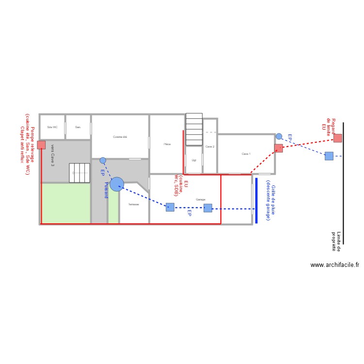 Sol LISERONS 2. Plan de 0 pièce et 0 m2