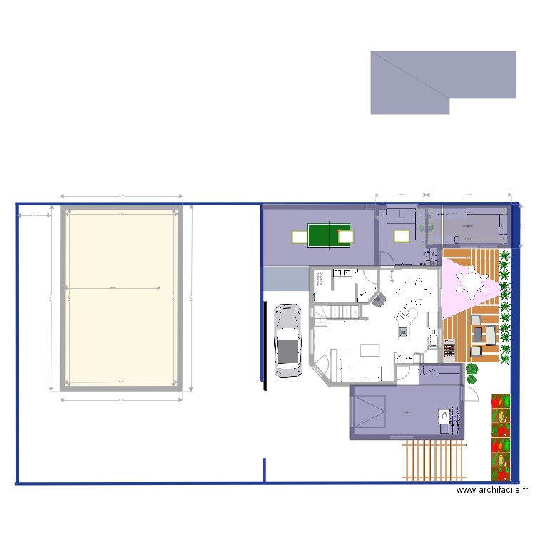Ma maison à Boylesve 2. Plan de 4 pièces et 156 m2