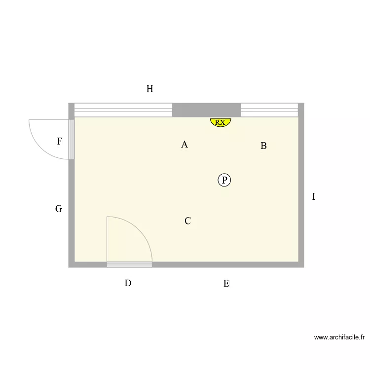 Cabinet 6 de LA MAISON DENTAIRE. Plan de 