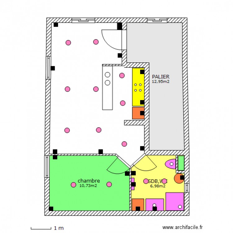 R1 monerville. Plan de 0 pièce et 0 m2