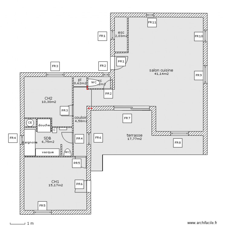 RDCV5. Plan de 0 pièce et 0 m2