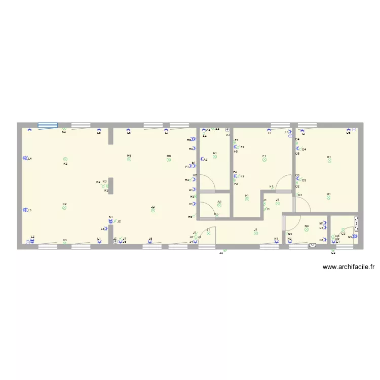 Velaine RDC. Plan de 