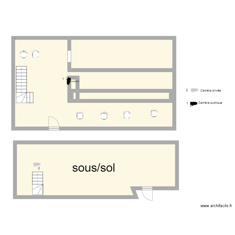 WILLIAMSBURG. Plan de 6 pièces et 128 m2