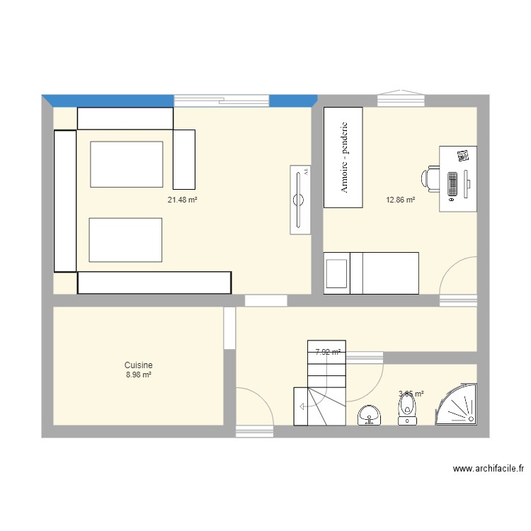 RDC. Plan de 0 pièce et 0 m2