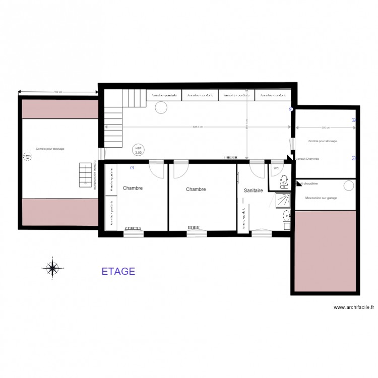 le brusc Etage 12 oct 16. Plan de 0 pièce et 0 m2