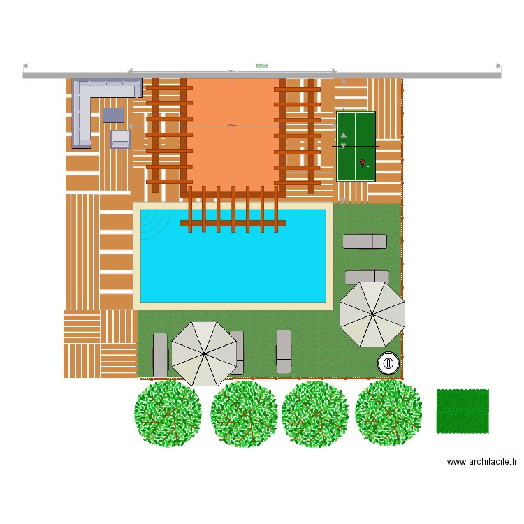 PERGOLA GAZEBO JARDIN . Plan de 0 pièce et 0 m2