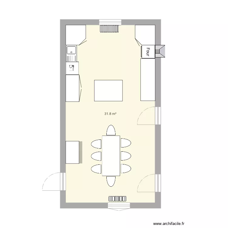 Cuisine. Plan de Cuisine. Plan de