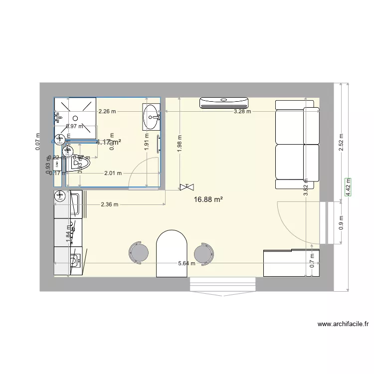 Studio f. Plan de Studio f. Plan de