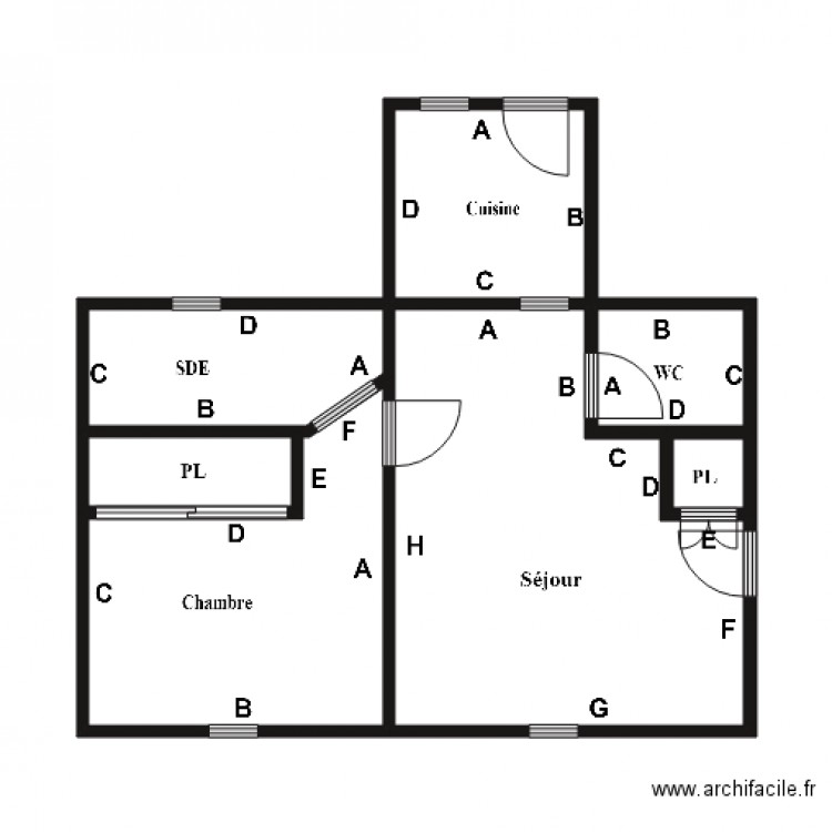 DIDIER. Plan de 0 pièce et 0 m2