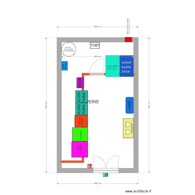 SOUAD ELFARIANE 13 MARSEILLE. Plan de 2 pièces et 27 m2