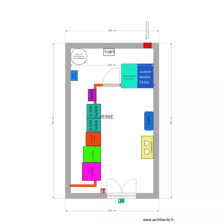 SOUAD ELFARIANE 13 MARSEILLE. Plan de 