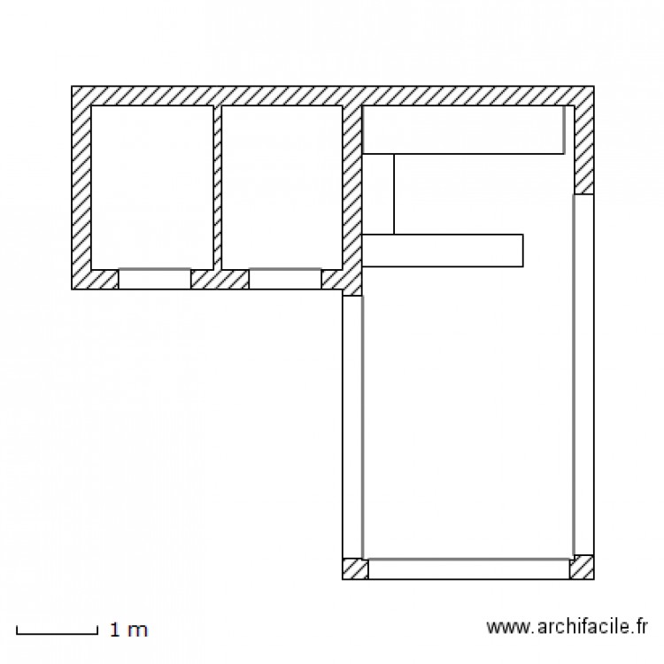 Pull house. Plan de 0 pièce et 0 m2