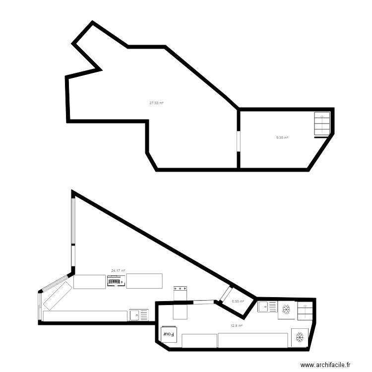 boulangeri cafour st denis. Plan de 0 pièce et 0 m2