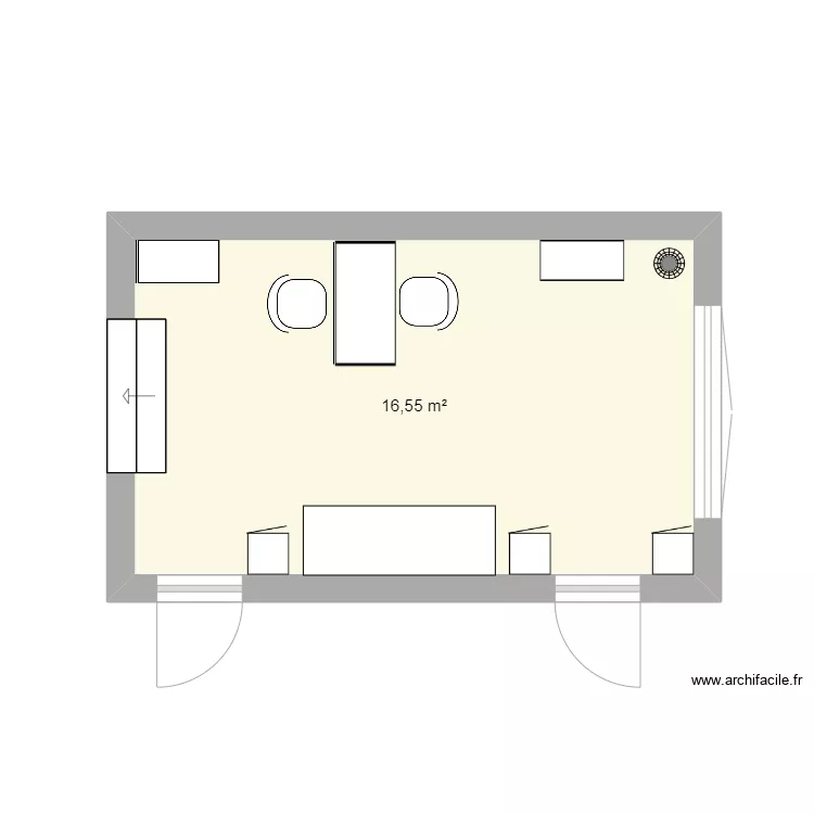 CHERIE. Plan de 