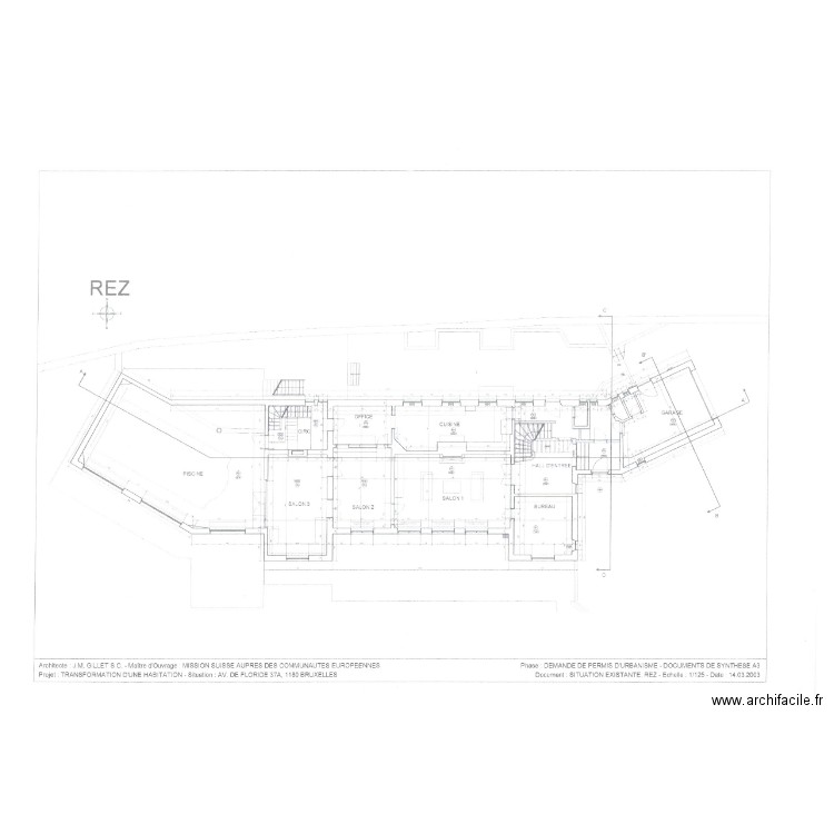 Mission suisse Floride 37a rez. Plan de 0 pièce et 0 m2