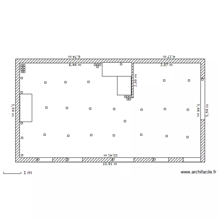 salon cuisine. Plan de salon cuisine. Plan de
