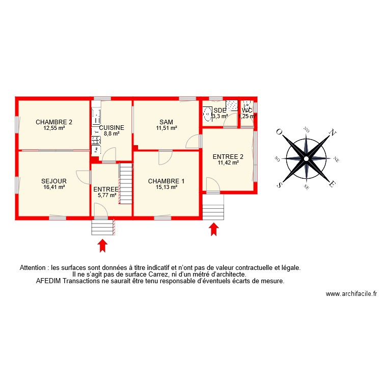 BI 7587 RDC. Plan de 0 pièce et 0 m2