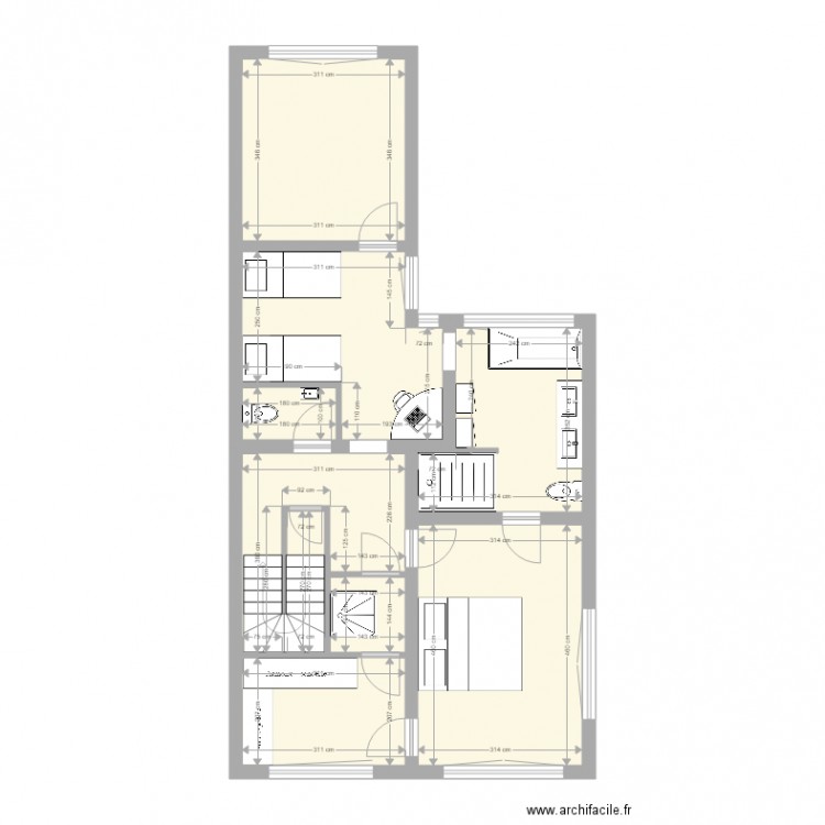 etage4. Plan de 0 pièce et 0 m2