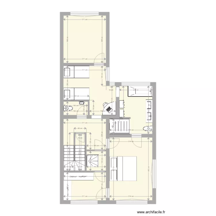 etage4. Plan de 
