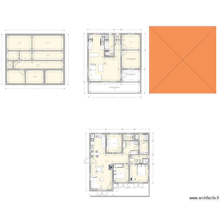 Mantasoa nmr2. Plan de 42 pièces et 437 m2