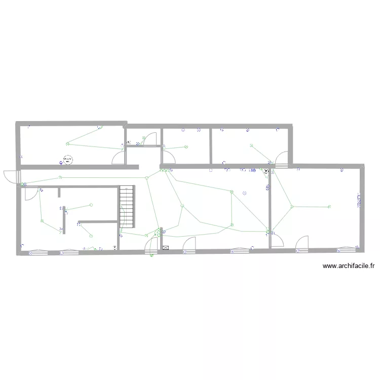 eve rousseau rdc. Plan de 