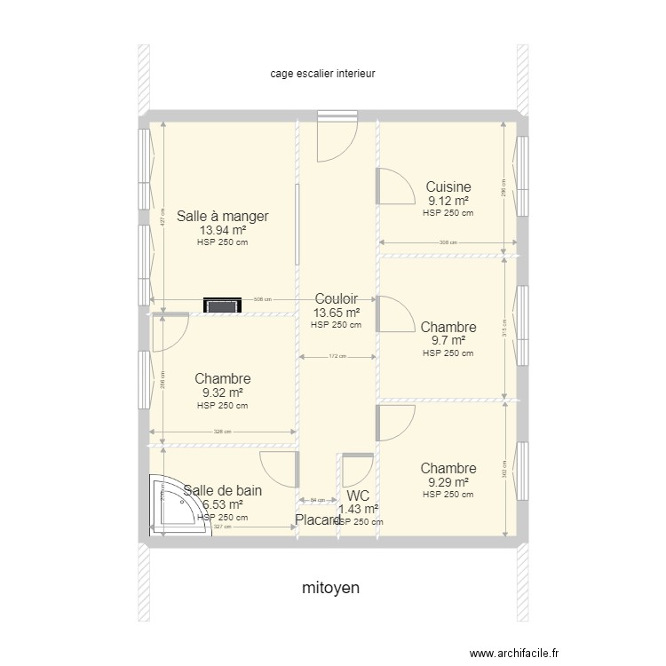 tola. Plan de 0 pièce et 0 m2