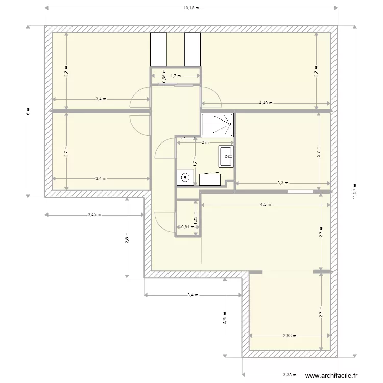 appart projet 3 69200. Plan de appart projet 3 69200. Plan de