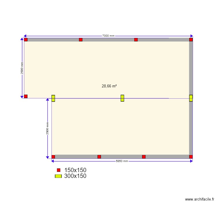 im pr svai. Plan de 0 pièce et 0 m2