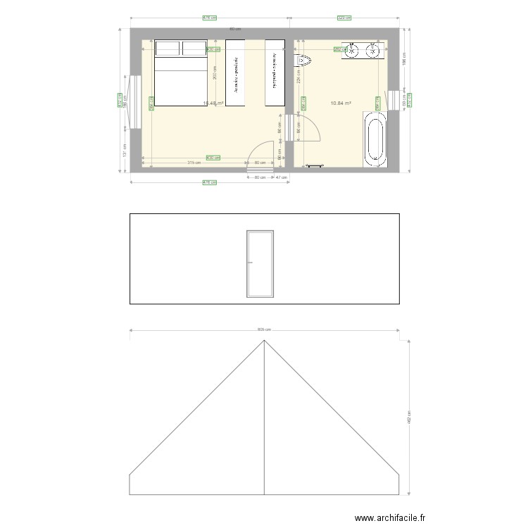 plan 2 d agrandissement. Plan de 0 pièce et 0 m2