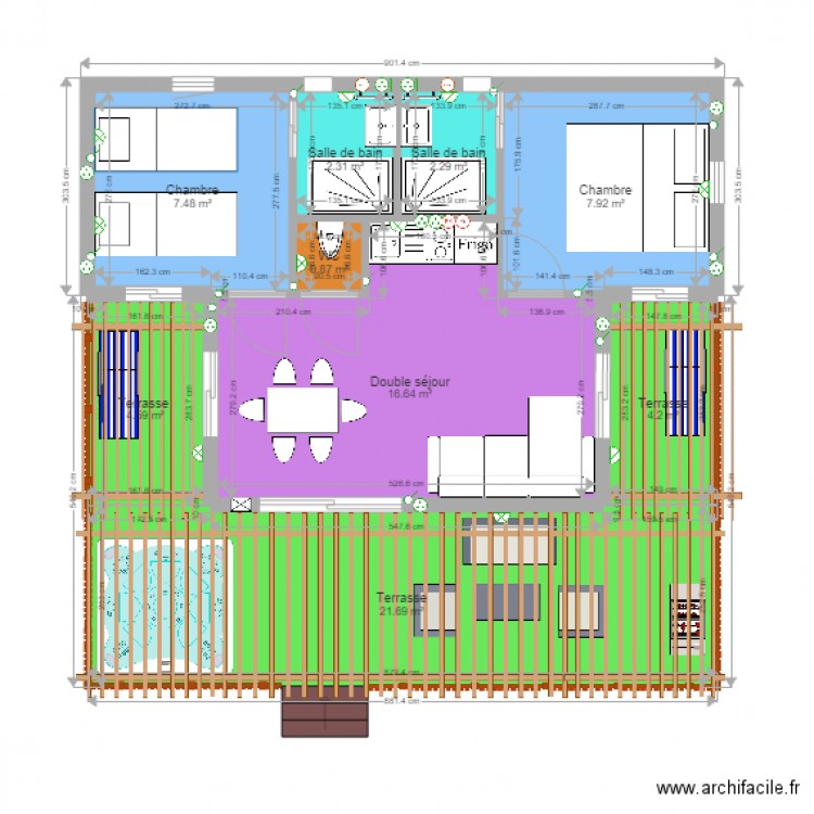 Baya GreenCottages double SDB SPA. Plan de 0 pièce et 0 m2