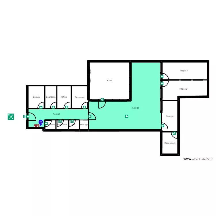B94KB23D evac. Plan de B94KB23D evac. Plan de