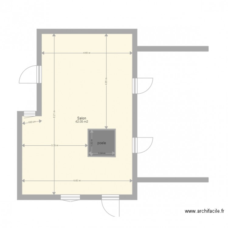 CHOISNET. Plan de 0 pièce et 0 m2