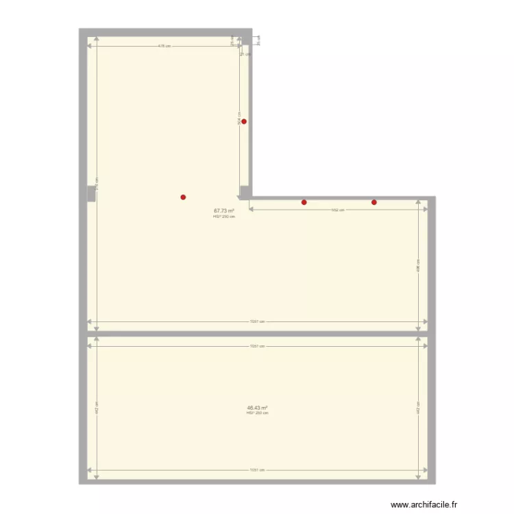 Bureau. Plan de Bureau. Plan de