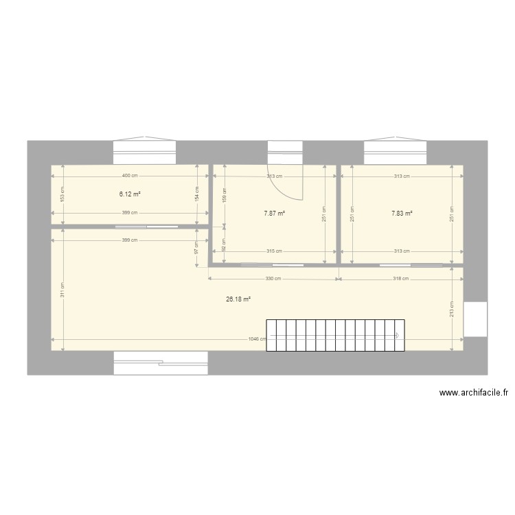 Plouvara RDC extension. Plan de 0 pièce et 0 m2
