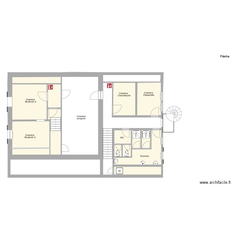 TEC 2 eme  Plan inchangé. Plan de 0 pièce et 0 m2