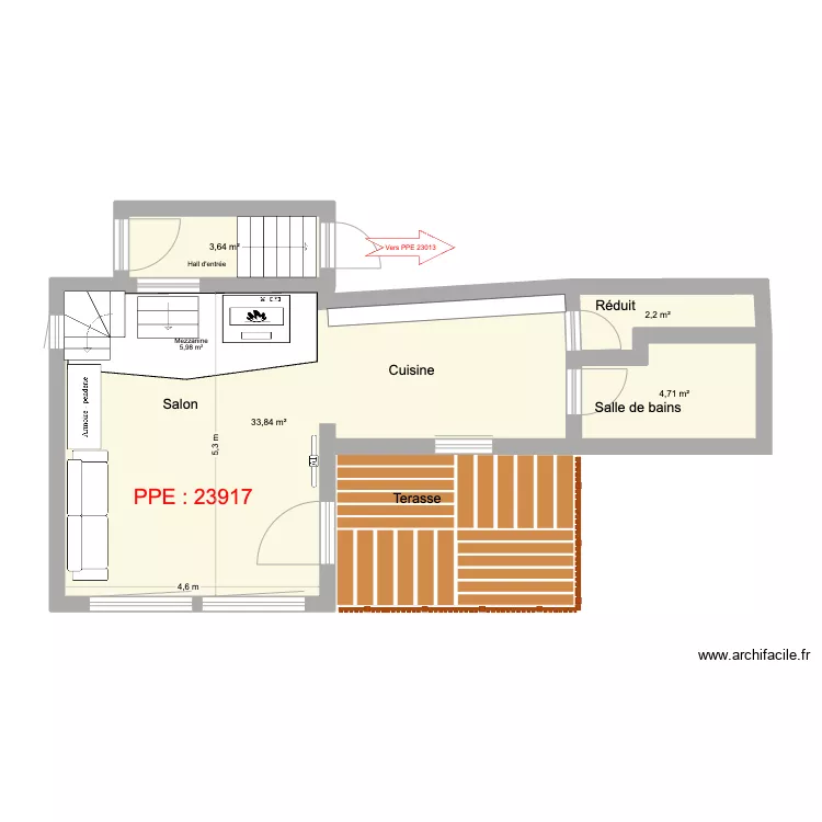 Le Bûcher. Plan de Le Bûcher. Plan de