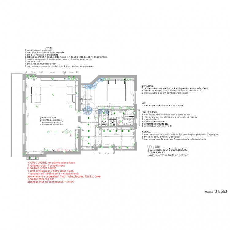 henri 18 mai electricité. Plan de 0 pièce et 0 m2