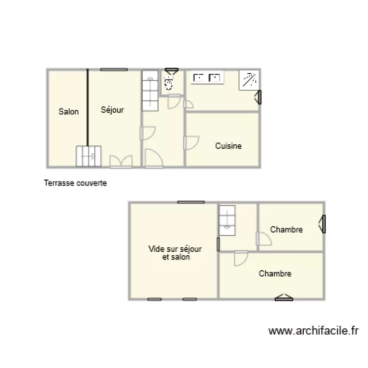 plan 3148 Coudour. Plan de 