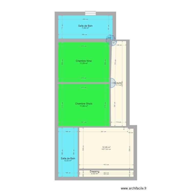 Maison SUD. Plan de 0 pièce et 0 m2