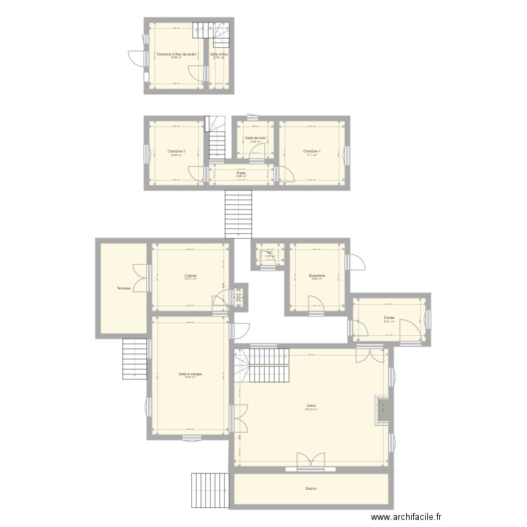 Plan Maison Colombes1. Plan de 0 pièce et 0 m2