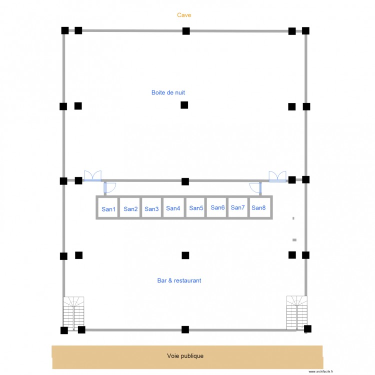 cave. Plan de 0 pièce et 0 m2