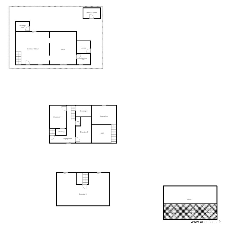 DEHAINE  LAMBERT. Plan de 0 pièce et 0 m2