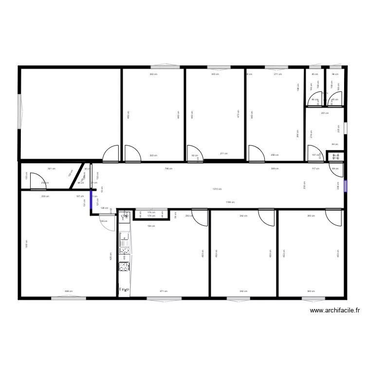  1 ER ETAGE DERNIERE sans COTE DU 15 AVRIL 2021. Plan de 