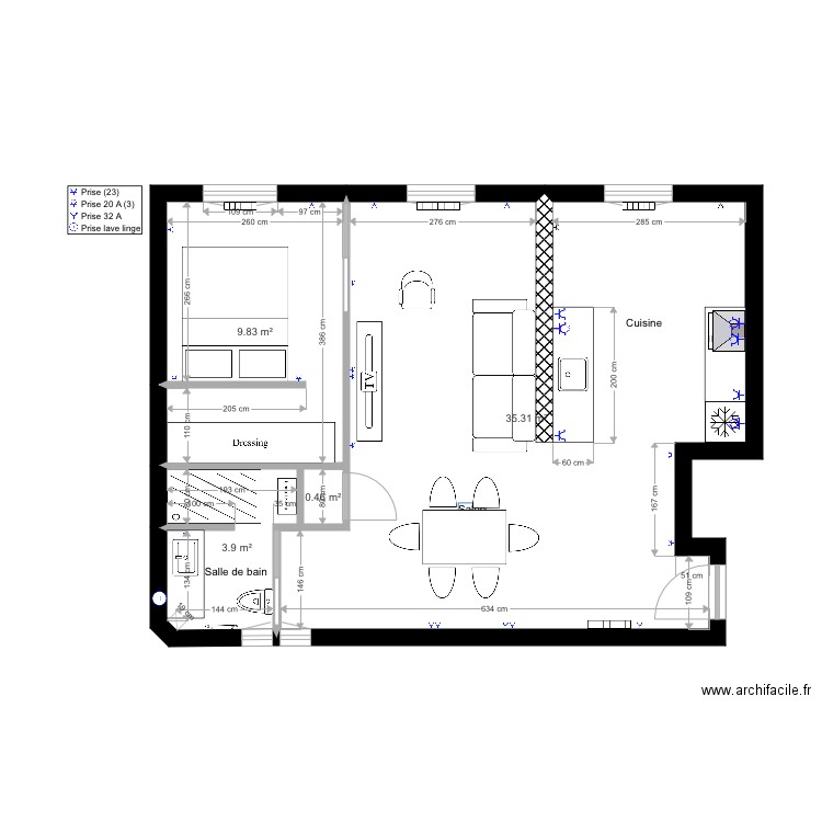 Plan Impasse Delaunay 6. Plan de 0 pièce et 0 m2