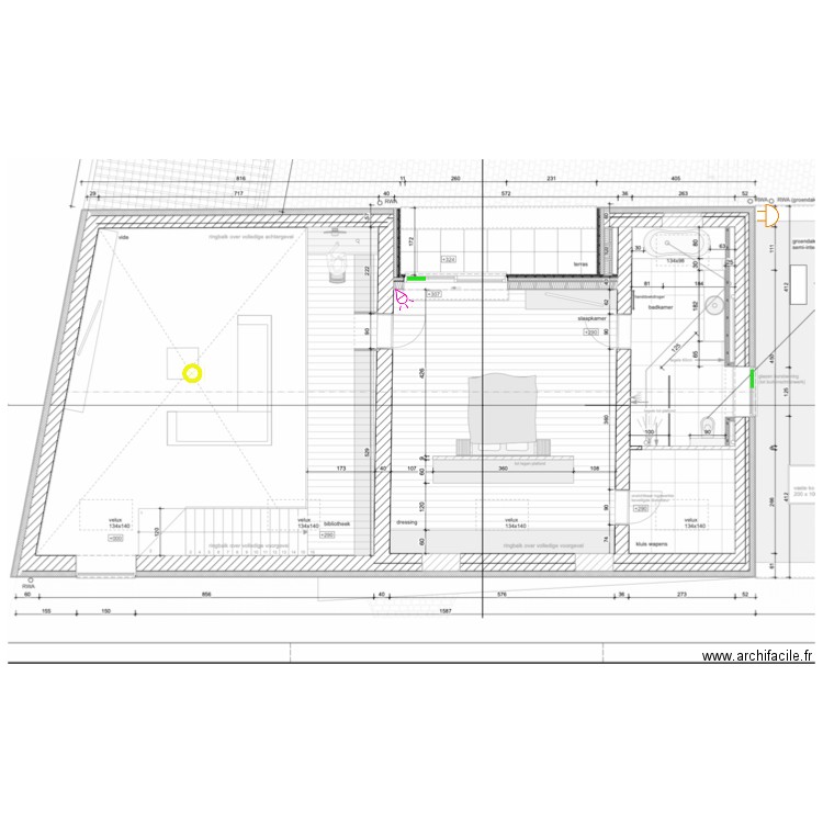 1er A VD W. Plan de 0 pièce et 0 m2